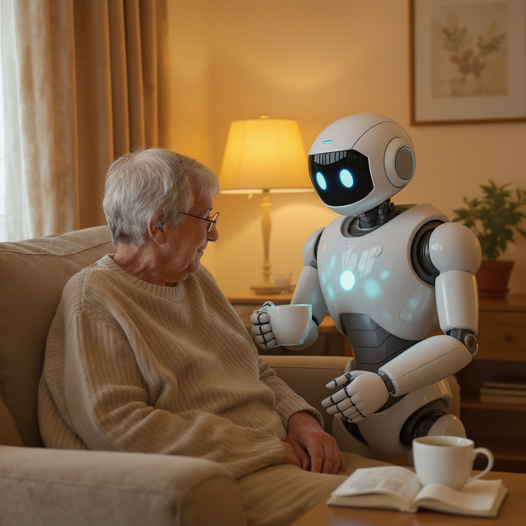 Robot Asisten Lansia: Sahabat Generasi Tua
