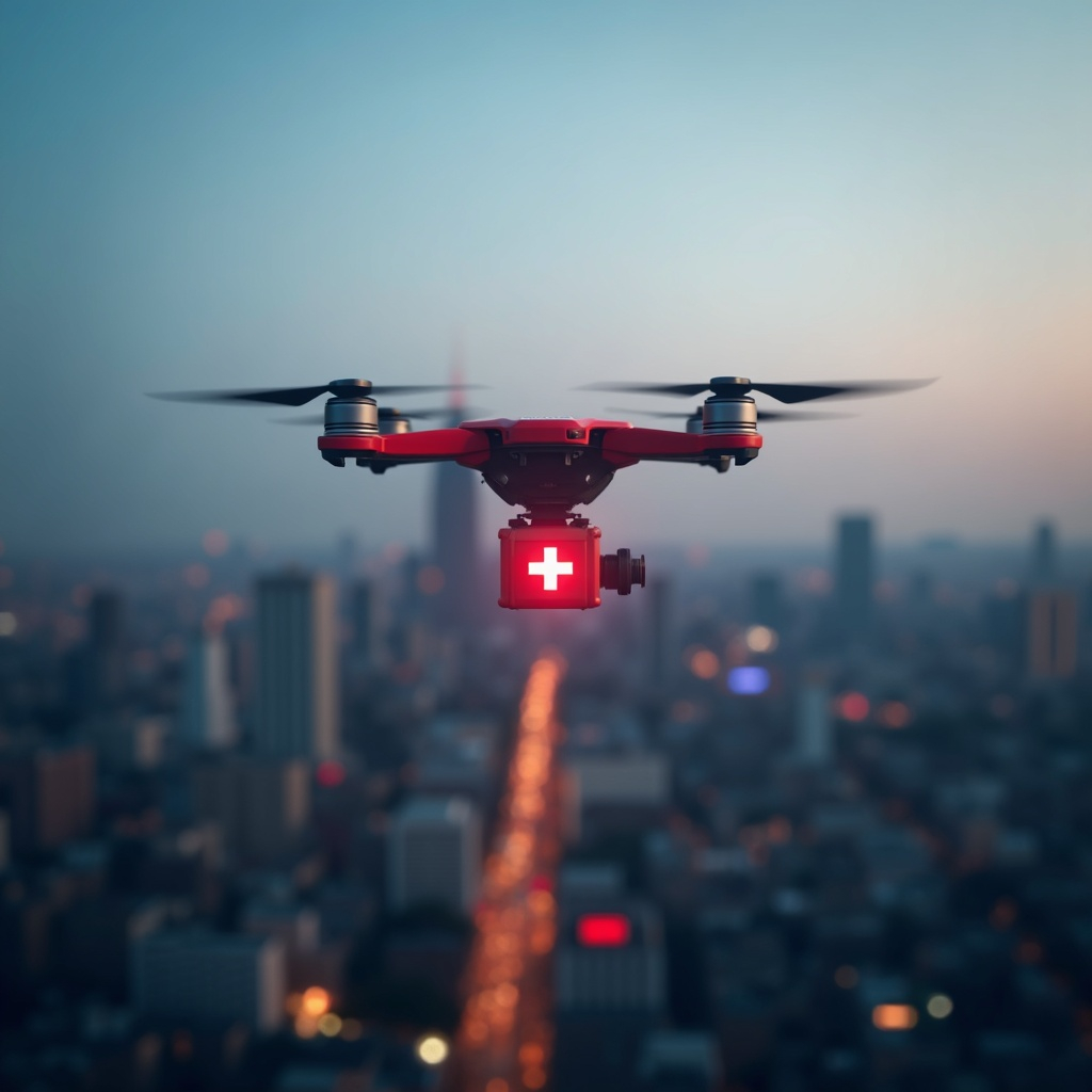 Drone Medis: Antar Obat dalam Hitungan Menit