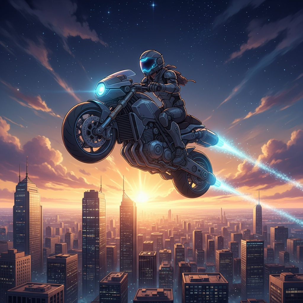 Motor Terbang: Dari Anime ke Realita Dunia Nyata